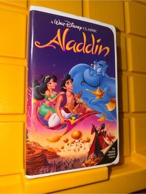 Disney Aladdin VHS Walt Disney‎ Classic Animated Movie